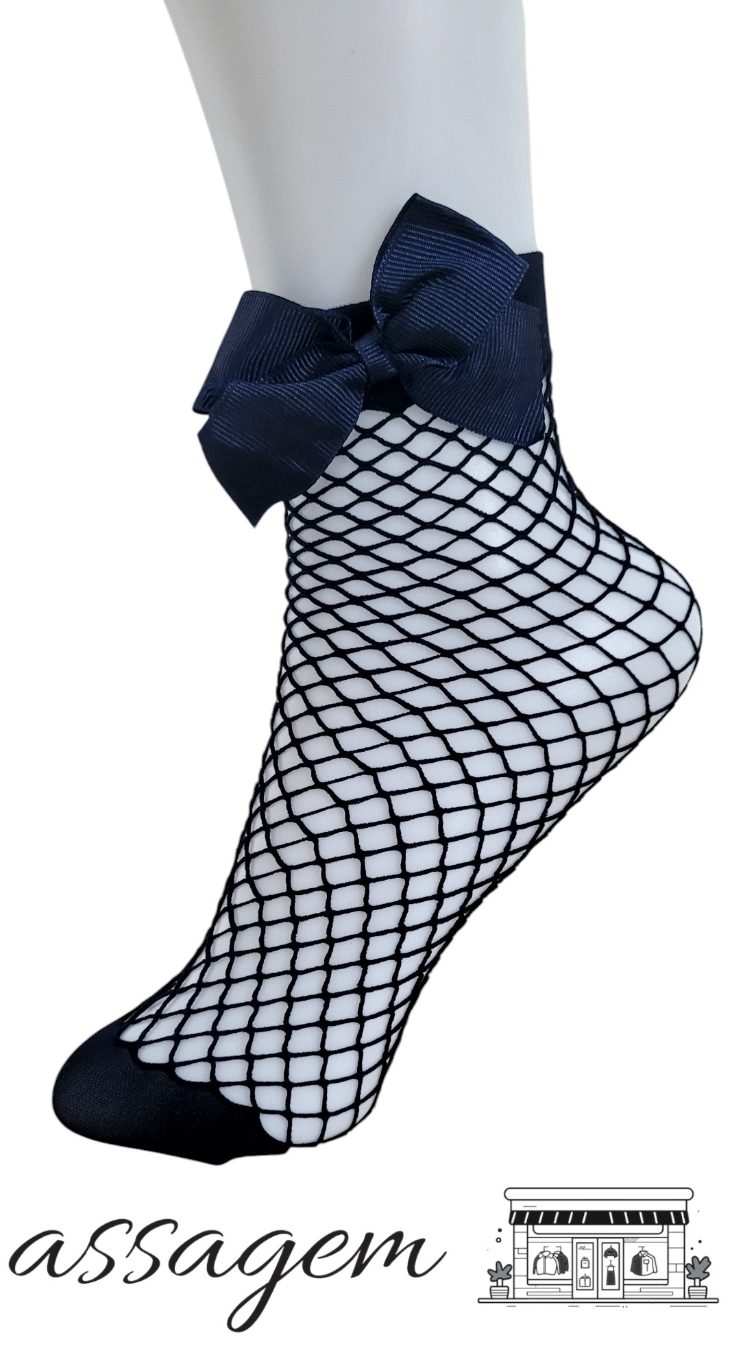 Schwarz / Marineblau
