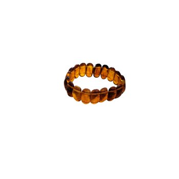 Rolex-Armband für Herren in honigfarbenem Beirut-Bernstein